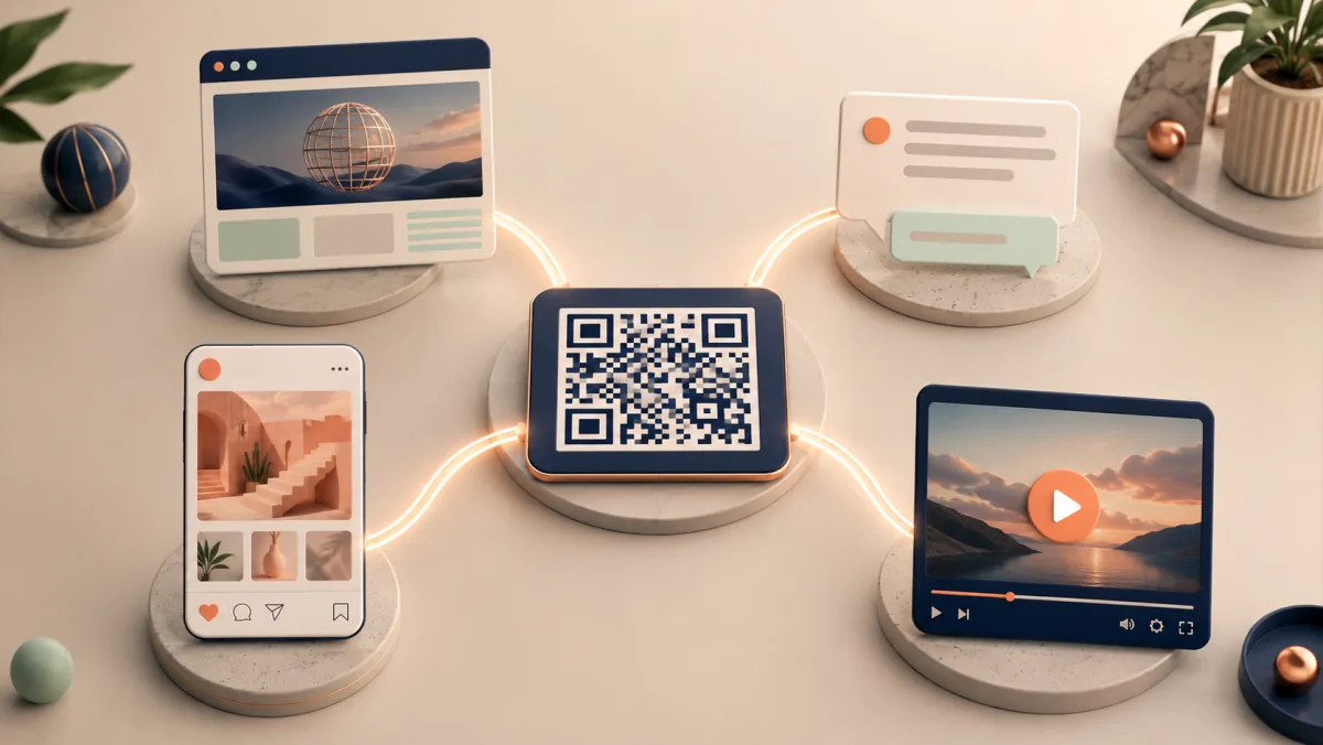URL, Metin ve Sosyal Medya QR Türleri Arasında Doğru Seçim