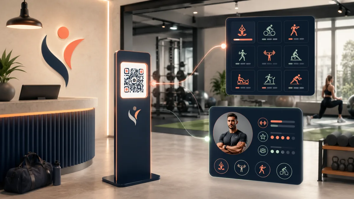 Fitness ve Spor Salonları İçin QR Yönetimi