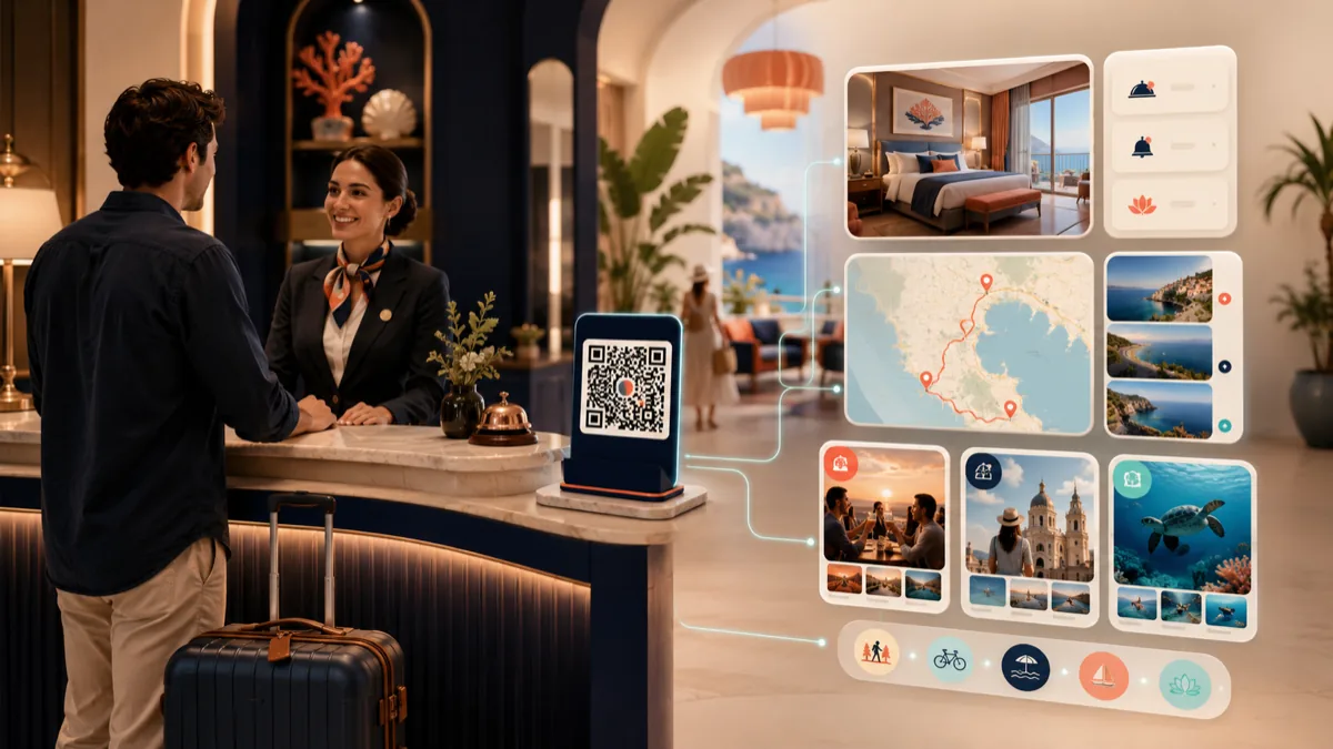 Turizm Deneyimi İçin QR Yönlendirmeleri